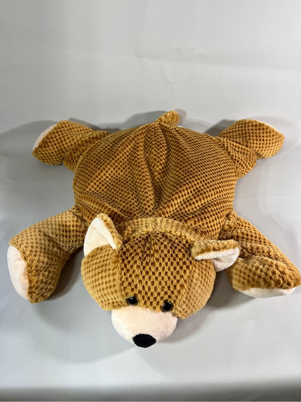 24" Jay At Play Microbead Bear Brown Plush Pillow Stuffed Animal